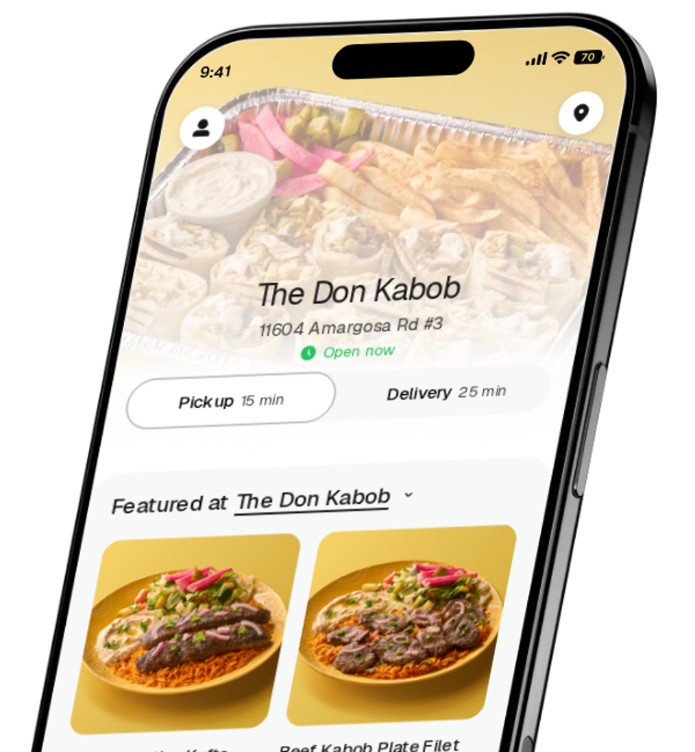 The Don Kabob app preview