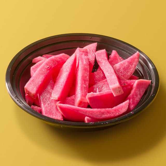 Large Pickled Turnips.