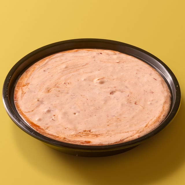 Large Spicy Creamy Garlic.