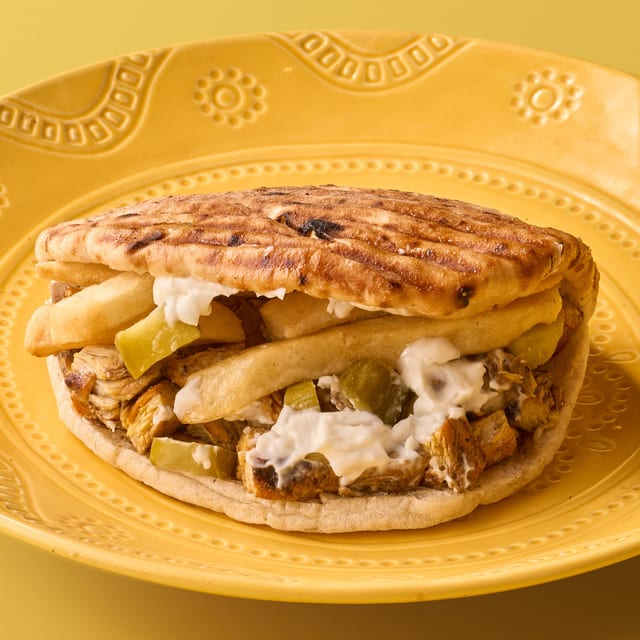 Chicken Shawarma Pita.