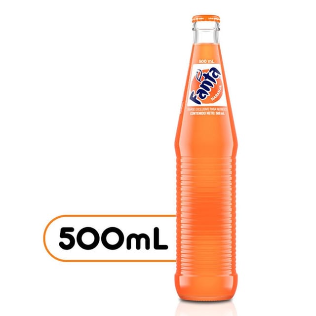 Fanta (Glass Bottle).