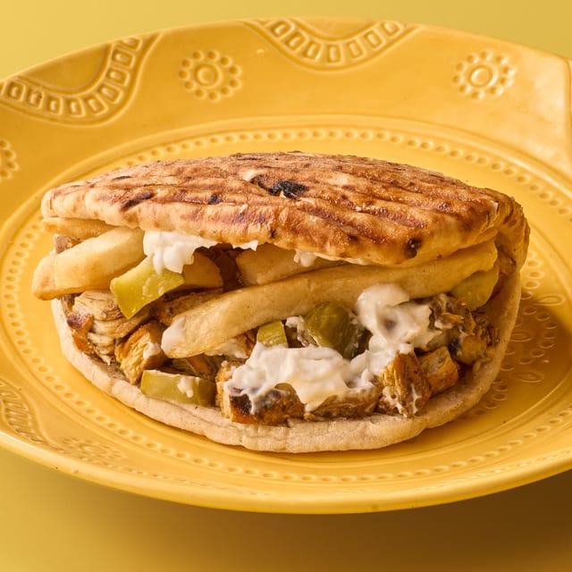 Chicken Shawarma Pita.