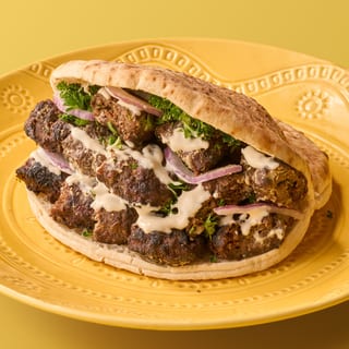 Egyptian Kofta Kabob Pita