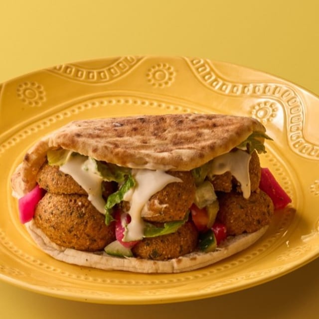 Famous Falafel Pita.