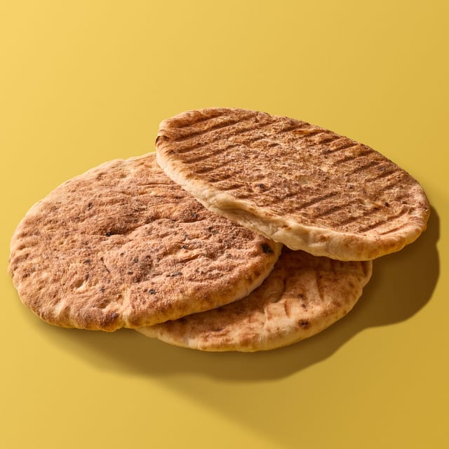 3 Deluxe Toasted Pitas.