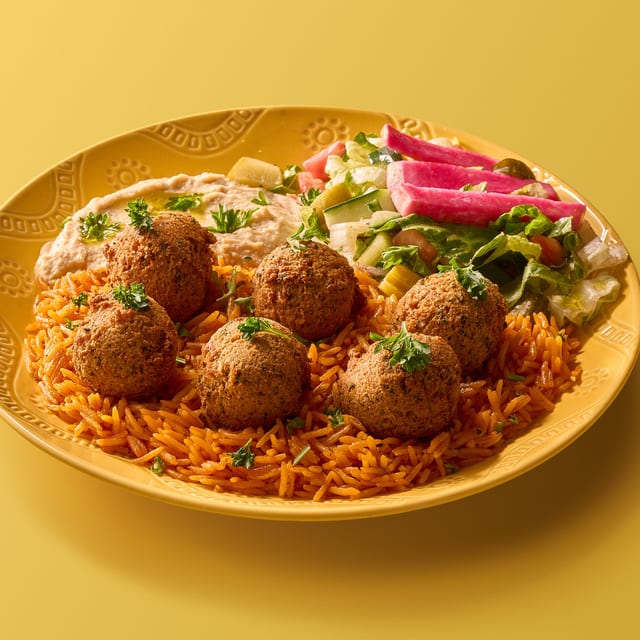 Falafel Plate.