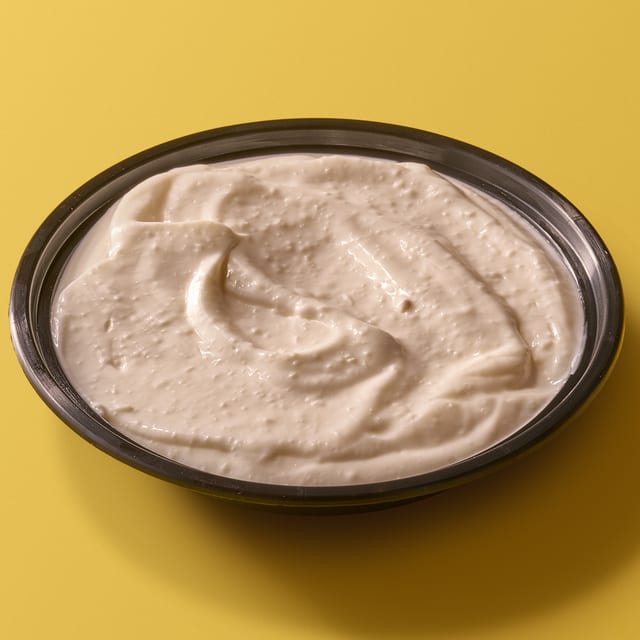 Large Creamy Garlic Sauce.