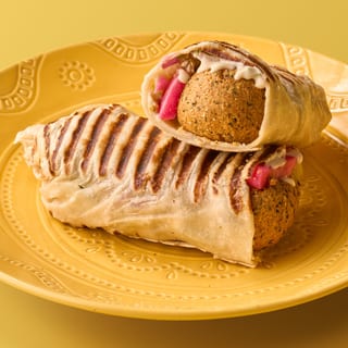 Falafel Saj Wrap
