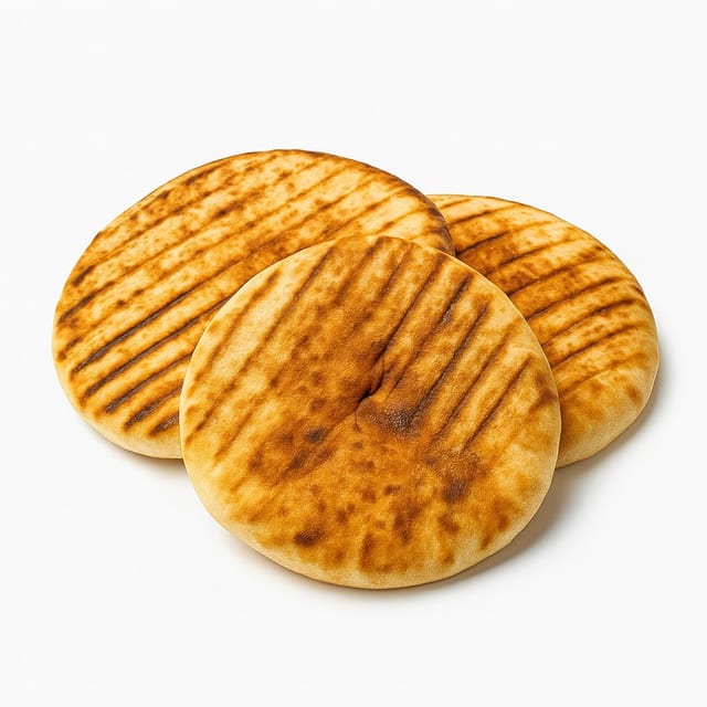 3 Deluxe Toasted Pitas.