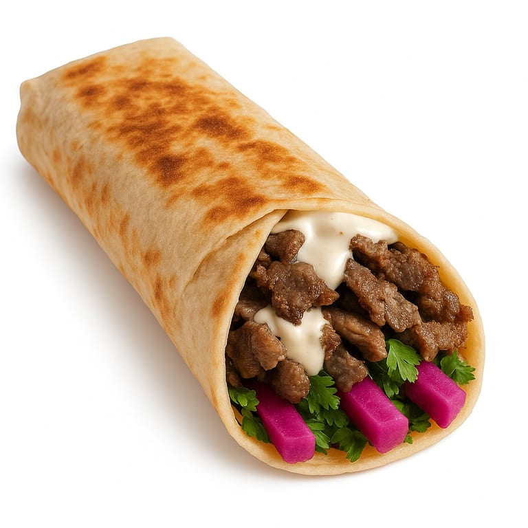 Delicious Beef Shawarma and More