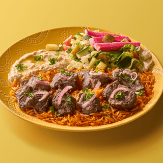 Lamb Kabob Plate (Tenderloin)
