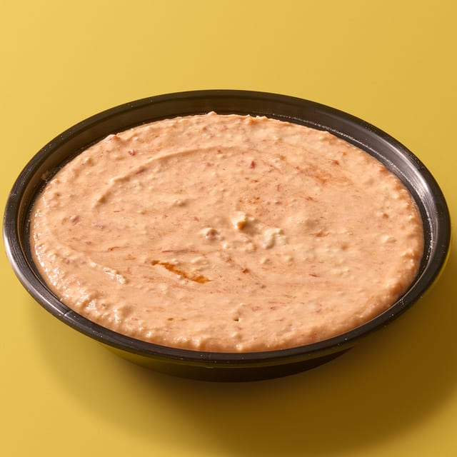 Large spicy hummus.