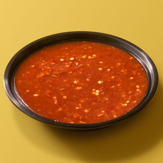 Large Don's Signature Hot Sauce.