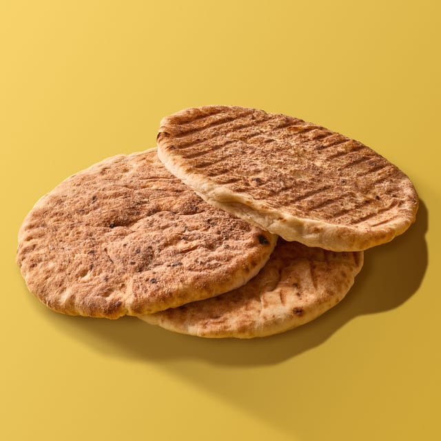 3 Deluxe Toasted Pitas.