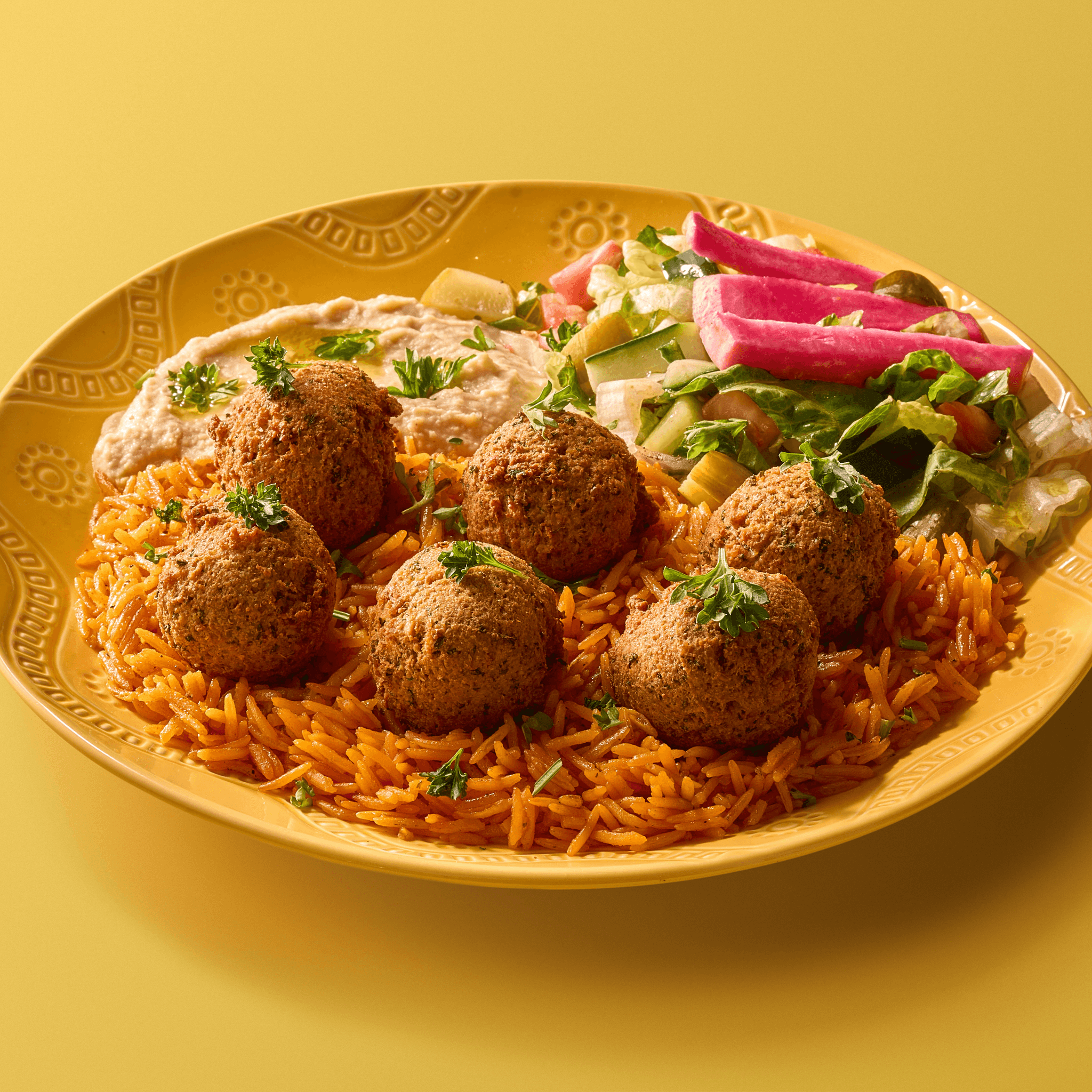Falafel Plate.