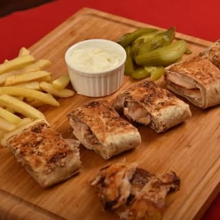 Chicken Shawarma Arabic Meal