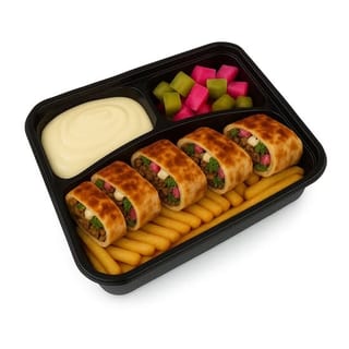 Beef Shawarma Arabic Meal