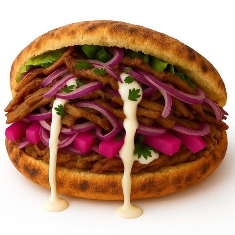 Delicious Beef Shawarma